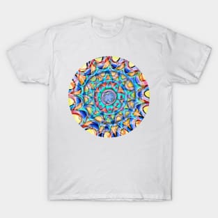 Color Star Mandala - V1 T-Shirt